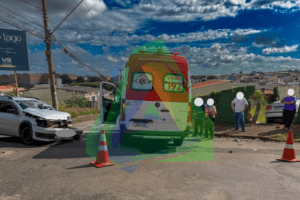 Um grave acidente de trânsito foi registrado na manhã desta terça-feira (14), em Alfenas-MG