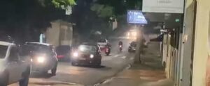Perseguição policial termina com dois presos após fuga em alta velocidade em Alfenas-MG