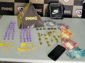 Polícia Militar apreende menor com grande quantidade de drogas em Areado (MG)