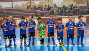 Cruz Preta e Pinheirense brilham nas finais da Copa Alfenas de Futsal de Base (copinha) no Poliesportivo de Alfenas-MG