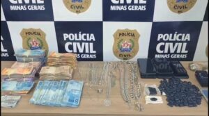 Operação Gaiola prende suspeito e apreende drogas e R$ 38 mil reais em Poços de Caldas no Sul de Minas