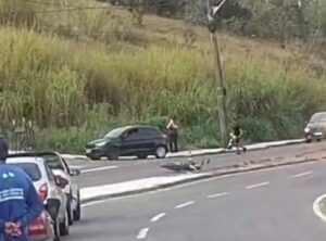 Grave acidente mata motociclista na cidade de Varginha