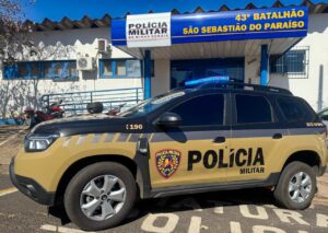 Polícia Militar prende homem condenado por furto qualificado durante patrulhamento em São Sebastião do Paraíso-MG